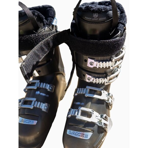Lange Exclusive RX 80 LV Ski Boots Womens Narrow 24.5 US Size: 8 Black Like New - Picture 10 of 16